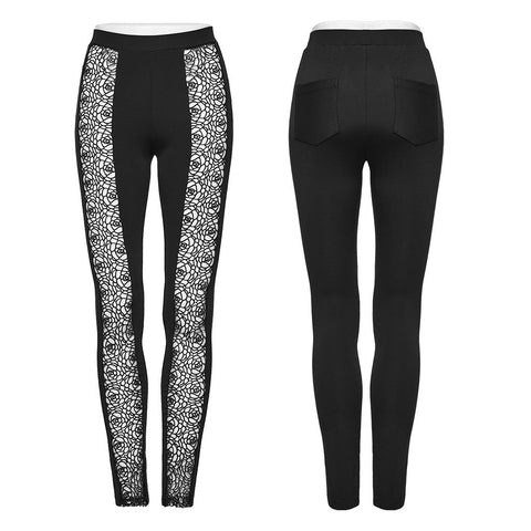 Gothic-Alltagshose für Damen