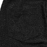 Strickleggings mit Goth-Textur