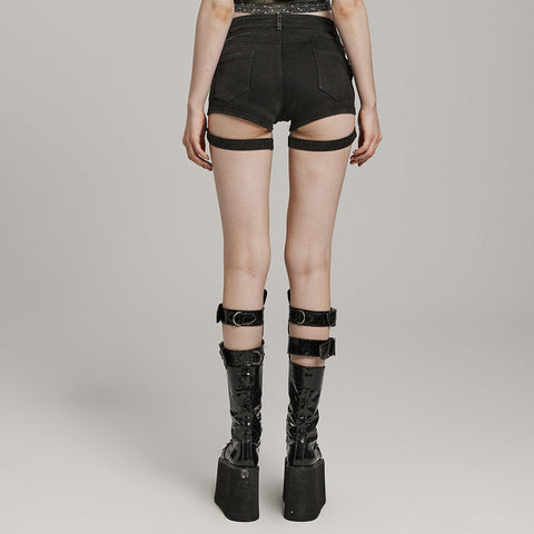 Stretch-Hot-Shorts mit schmaler Passform