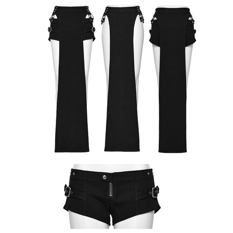 Punk coole Shorts für Damen