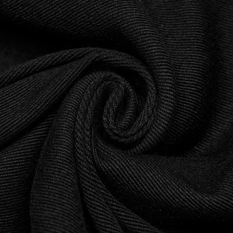 PUNK Unregelmäßige Struktur Hohlhose