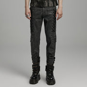 Dekorative PUNK-Hose für Herren