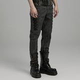 Dekorative PUNK-Hose für Herren