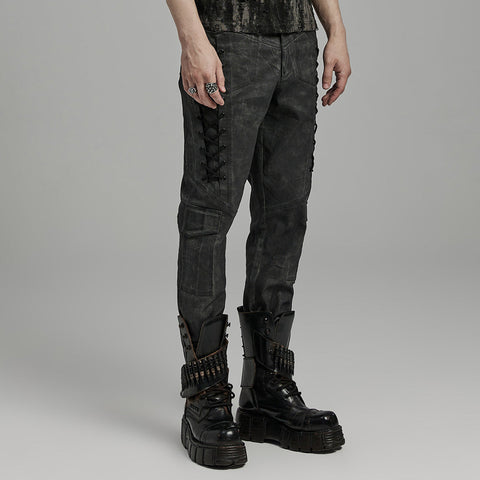 Dekorative PUNK-Hose für Herren