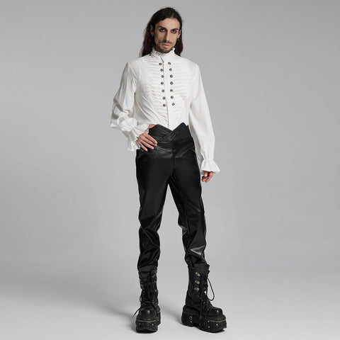 Punk-minimalistische Lederhose
