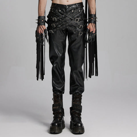 Punk-Street-Lederhose