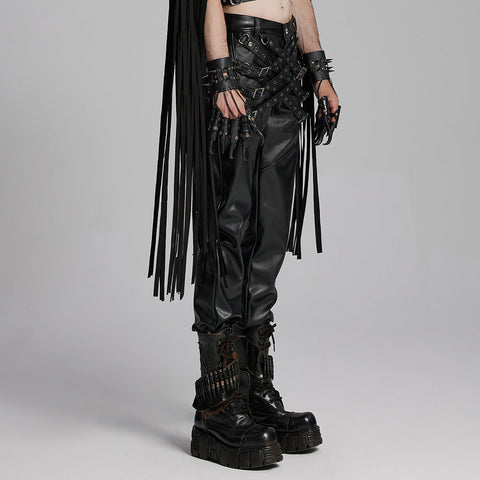 Punk-Street-Lederhose