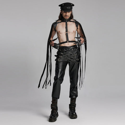 Punk-Street-Lederhose