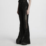 Dekadente Schlaghose im Punk-Street-Stil