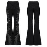 Dekadente Schlaghose im Punk-Street-Stil