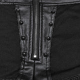 Shorts mit Punk-Rüstungsfragmenten