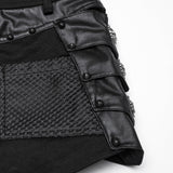 Shorts mit Punk-Rüstungsfragmenten
