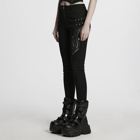 2025 Cyberpunk enge Leggings