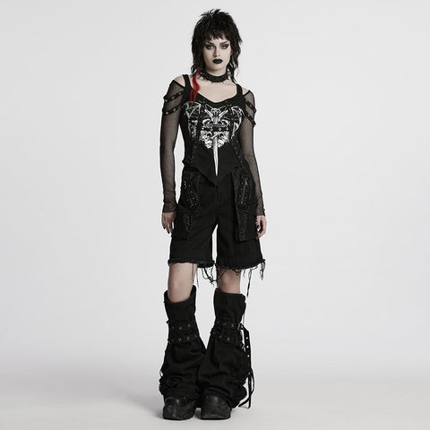 Punk abnehmbare dekadente Hose
