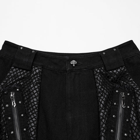 Punk abnehmbare dekadente Hose