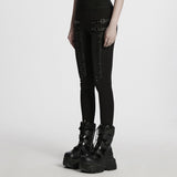 Punk 3D Plissee-Leggings