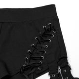 Punk-Hose mit abnehmbarer Quaste