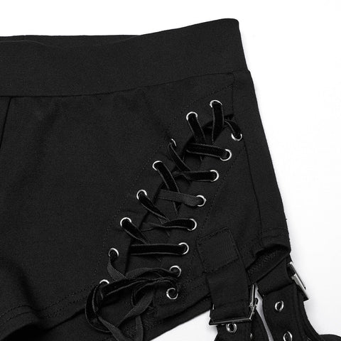 Punk-Hose mit abnehmbarer Quaste