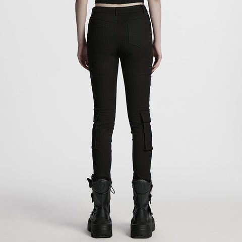 Auffällige enge Cyberpunk-Leggings