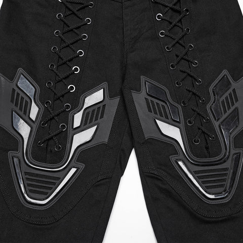 Auffällige enge Cyberpunk-Leggings