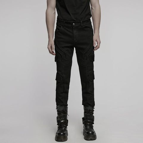 2025 Einfache Punk-Jeanshose