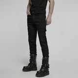 2025 Einfache Punk-Jeanshose