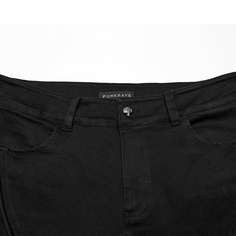 2025 Einfache Punk-Jeanshose