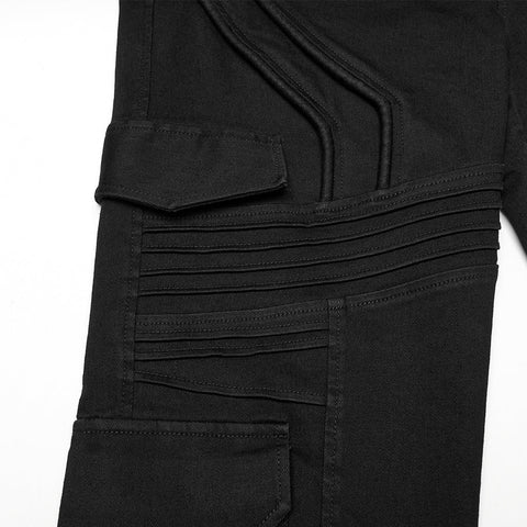 2025 Einfache Punk-Jeanshose
