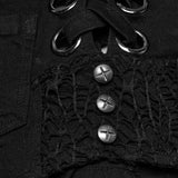 Punk-sexy Jeansshorts