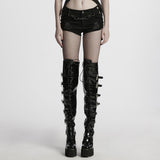 Punk-sexy Jeansshorts