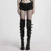 Punk-sexy Jeansshorts