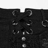 Punk-sexy Jeansshorts