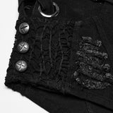 Punk-sexy Jeansshorts