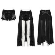 Punk-Zweiteiler-Rock-Shorts