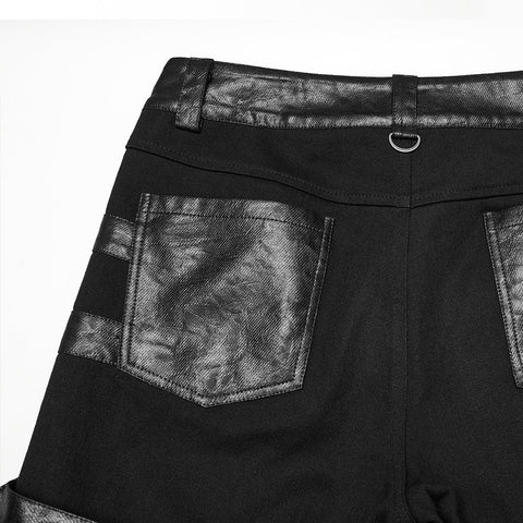 Metal-Punk-Stretchhose