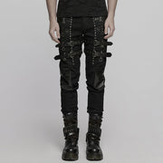 Metal-Punk-Stretchhose