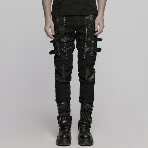 Metal-Punk-Stretchhose