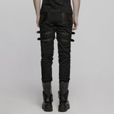 Metal-Punk-Stretchhose