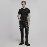 Metal-Punk-Stretchhose