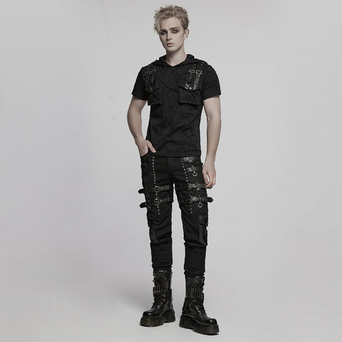 Metal-Punk-Stretchhose