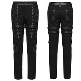 Metal-Punk-Stretchhose
