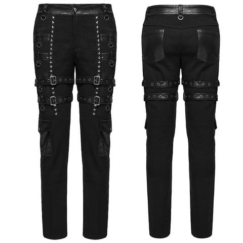 Metal-Punk-Stretchhose