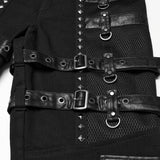 Metal-Punk-Stretchhose