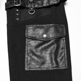 Metal-Punk-Stretchhose