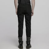 Enge Hose mit Punk-Struktur