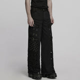 Punk Metallic Gerade Hose