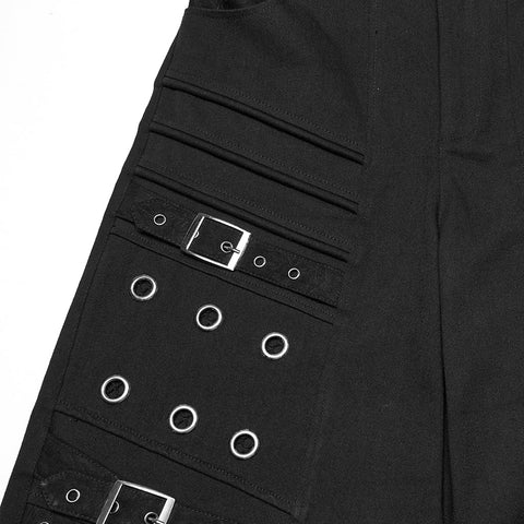Punk Metallic Gerade Hose