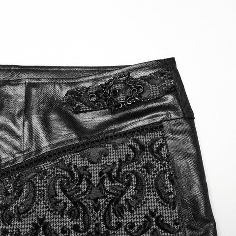 Goth Palace bestickte Anzughose