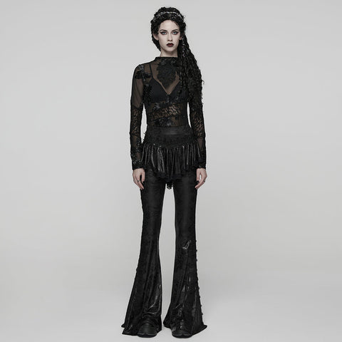 Gothic Schlagrockhose