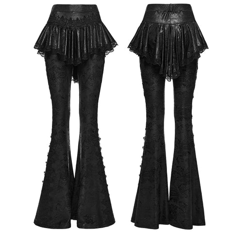 Gothic Schlagrockhose